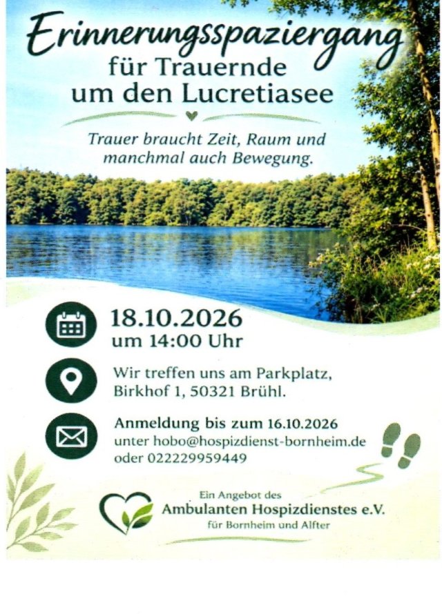 Erinnerungsspaziergang